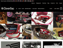 Tablet Screenshot of cloversac.com